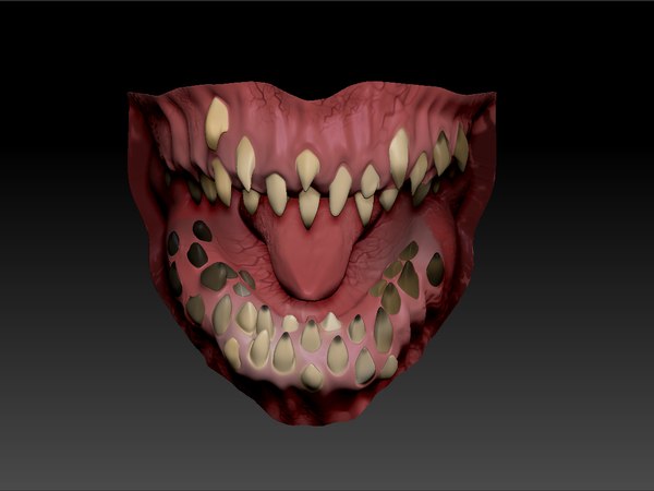 3d Model Teeth Monsters 3d-model-teeth-monsters